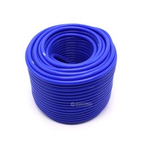 수입차 호환 부품 5M 자동차 진공 실리콘 호스 레이싱 라인 파이프 튜브 레드 블루 블랙 3mm/5mm/4mm/6mm/, 10 ID 6mm Yellow