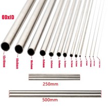 39 크기 250mm 500mm 길이 304 스테인레스 스틸 모세관 튜브 10x8mm / 8x6mm 4x3mm 6x4mm 3x 2mm/12x10mm, [08] 5x3x250mm 10pcs