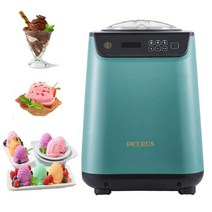 요구르트제조기 메이커 요거트 유산균 발효기220V 이탈리아 과일 롤 아이스크림 기계 냉동고 압축기 가정용, 01 green_01 220-240V_02 EU