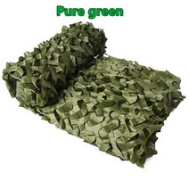 골프 연습 네트 망 그물 스윙 어프로치 용품 강화 카모플라주 군사 위장 사냥 자동차 화이트 그린, PURE GREEN+4x7m
