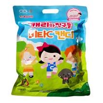 캐리와 친구들 비타C 캔디 1000정/어린이 간식 비타민 C 무가당 복숭아맛
