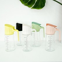 시노글라스 양념통 오일병 그라비티오일병 500ml, 블랙