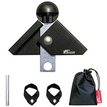 차박 감성 캠핑 텐트 팁 핀이 있는 fieldoor 이중 부품 방수포 겸용 보관 가방 기둥 고정 벨트 랜턴 구멍 기둥 1극 텐트 2극 텐트 천막 텐트 쉽고 가벼운, 매트 블랙(팁 핀 포함)