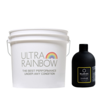 무/배 울트라레인보우 350워시버킷+블루믹스 마일드플러스 카샴푸 500ml 13L 15L세차버킷