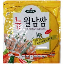 [NATURI] 몬 월남쌈 베트남식자재 원형 22Cm 500gX1sack 간편 간단 요리 반조리 즉석 가공 대용량 세트 N/T : 245A4B+1497, NATURE COUPANG& 1