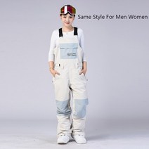 남자스키바지 보드복바지 보드복 스키복 스키 복 새로운 스키 바지 야외 스포츠 jumpsuit 스노우 보드 정장 오버올 남성 여성 따뜻한 스티치 스노우 바지 겨울 의류