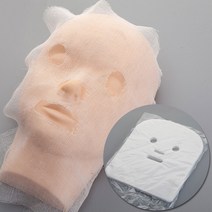 페이스리프팅 순면 DIY 뷰티 마스크 일회용 얼굴 거즈 고흡수성 비자극성 부드러운 100 개, 한개옵션0, 한개옵션0