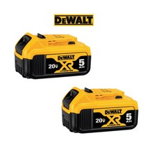 디월트20V/정품리튬이온배터리/5.0Ah 2개 2pcs 2022년 최신형 배터리 18V 겸용