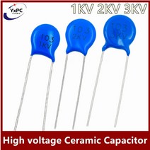 1+1 슈퍼캐패시터 20pcs 1kv 2kv 3kv 고전압 세라믹 5pf 10pf 20pf 22pf 33pf 68pf 100pf 150pf 220pf 1nf 1.5nf, 3kv-22nf