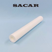 SACAR 멜트블로운필터 500mm(20인치) 국산 우수 산업용 필터 카트리지 침전필터 MB필터(Melt Blown Filter), 0.5micron(+400원)