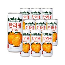 프레주 한라봉주스 240ml 30캔 감귤농축 오렌지주스