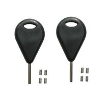 롱 보드 웨이크 서핑 핀 키 (그럽 스크류 포함) 슬라이딩 교체, 2 Set