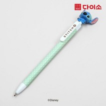 [다이소]스티치_볼펜(0.5MM/검정)2000-63820