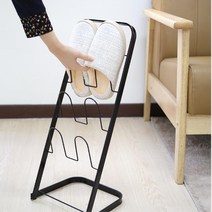 한의원 손님용 심플 접이식 실내화 거치대 모델하우스 집들이선물, 화이트
