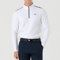 뛰어난 보온성 남성 집업 골프 긴팔 티셔츠 골프남성의류 캐디복 스포티한 골프티셔츠