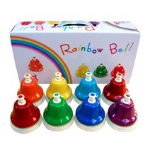 레인보우 터치벨 8음 터치하면 소리나는 벨