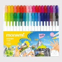 모나미 라이브칼라 36색(트윈타입), 모나미／라이브칼라 36색