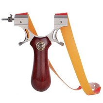 서바이벌 페인트볼 새로운 전문 사냥 Slingshot 로즈 우드 황동 패치 티타늄 합금, Brown
