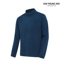 간절기겨울용 김영주스포츠 남성 목크넥 후리스 티셔츠 MT01