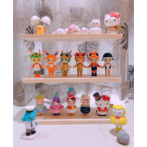 해외발송 (피규어 진열장)상업 디스플레이 캐비닛 / 디스플레이 스탠드 부스 손으로 만든 치킨 디스플레이 랙 다층 인형 디스플레이 스탠드 블라인드-18641, 08. 30x10x12 몇 개의 레