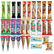 아이스크림 바 콘 쭈쭈바 샌드 하드 모듬 세트 A, 1세트, 80ml