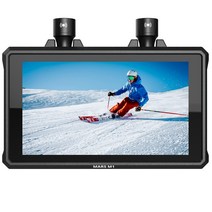 Hollyland Mars M1 카메라 비디오 모니터·무선 영상 전송 장치 5.5인치 SDI&HDMI 대응 무선 영상 전송 장치모니터 1000nit 3D LUT 대응 모니터 4K 입력 촬영 모니터 0.08초 지연 150m 전송 범위 옥외 이용 가능 DFS 첨부