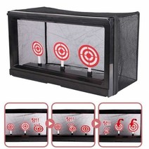 기타 사격놀이 과녁 타겟 자동리셋 튕김방지 그물망, 도담쿠팡 본상품선택