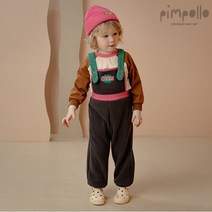 삠뽀요 타임폴라폴리스멜빵팬츠