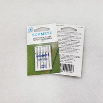 독일 슈메츠 가정용 탑스티치 미싱바늘 / 단단한 미싱바늘, 1개
