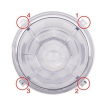 닌자 믹서기 블렌더 교체 부품 24Oz 컵 2 개 뚜껑 포함 7 핀 추출기 블레이드 뉴트리 오토 아이큐용