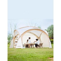 대형 돔텐트 텐트 쉘터 글램핑천막 돔 야외 카바나, 양산계란껍질2장
