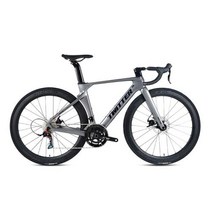 하이브리드자전거 출퇴근 트위터 R10 105 R700022S T800 전체 숨겨진 탄소 바퀴 700C 유압 디스크 브레이크 섬유로드 자전거, 다크 그레이+46CM-XS+Aluminum total