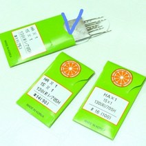 오렌지미싱바늘 가정용미싱바늘 미싱바늘, 1set