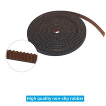 gt2타이빙벨트 풀리타이 3d 타이밍벨트 5M/10 M/ 20M/50M/lot GT2-6mm/10mm Terbuka 타이밍 벨트 GT2 karet Serat Aramid Memot, 50 Meters-W10mm, High Quality