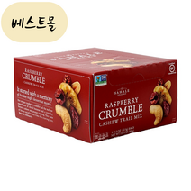 SG솔루션 사할리 스낵 라즈베리 크럼블 캐슈넛 트레일 믹스 9개입, 1개