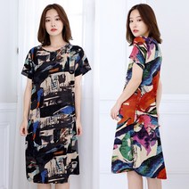 [오지다] 아이스 쿨 나염원피스 4종