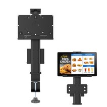 태블릿 거치대 클램프형 테이블 메뉴판 테블릿, EZ ORDER-2 CLAMP 화이트, EZ ORDER-2 CLAMP 화이트