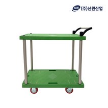 카트 구루마 신원산업 2단대차 알루미늄 녹색 소형, 상세 참조, 상세 참조