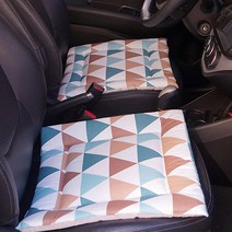 찬미디자인 마운틴 자동차방석, 블루브라운