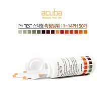 [미국산] PH 테스트 페이퍼 50장 (스틱형)