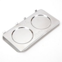 나비아 낚시 캠핑난로 SGH-100 트윈버너 가스통, 3.열차단판