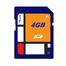 구형 내비게이션 단말기용 SD 4G(지니/맵피 완벽호환), 4GB, 4GB