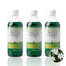 액상향초 워터캔들 500ml X 4병 + 전용심지 + 점화기, 가데니아, 4개