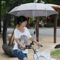세미카 자전거 유모차 겸용 우산스탠드