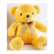 국산인형 뽀솜한동구리베어스마일곰돌이 봉제인형, 55cm, 대(골드브라운)