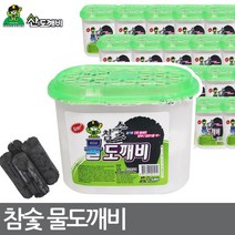 산도깨비 참숯 물도깨비 제습제, 1박스, 16개