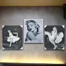 쇼핑아트 마릴린먼로액자3p세트 액자세트