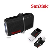 샌디스크 울트라 듀얼 OTG USB 드라이브 3.0 메모리, 128GB