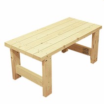 아이베란다 베란다 평상벤치 원목, 390mm(폭) x 600mm(길이) x 330mm, 1개