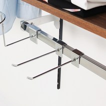 각일자형후크 / 각파이프용 일자후크 찬넬 벽걸이선반, 06_30cm